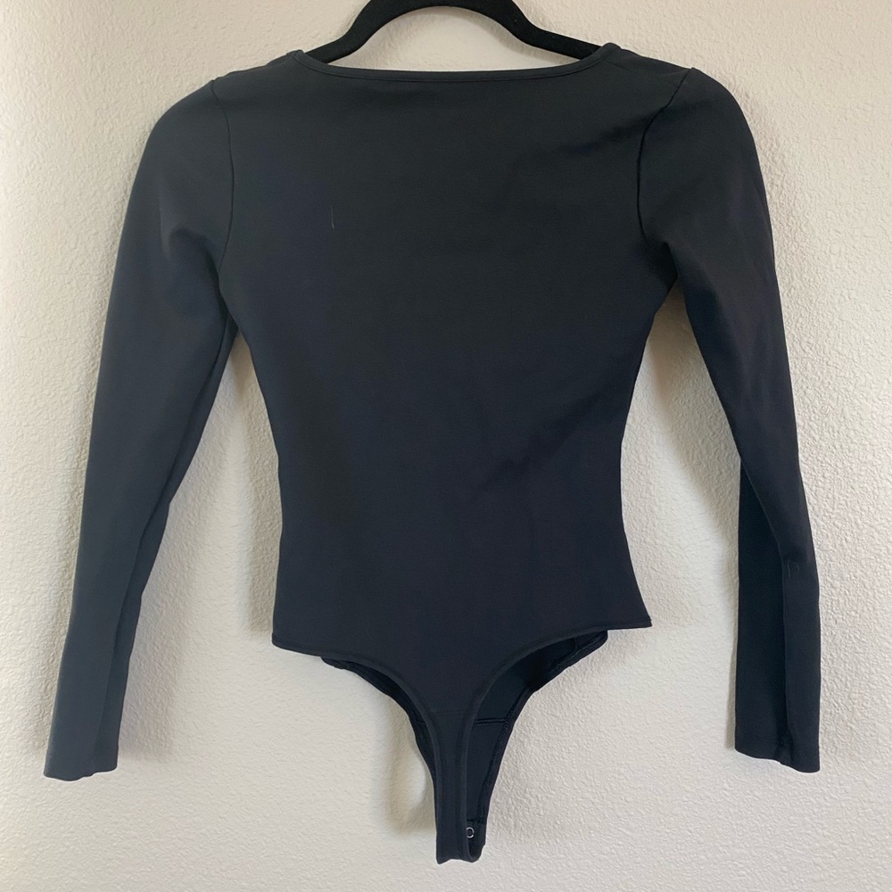 Abercrombie & Fitch Black Soft A&F Collection Bodysuit - Picture 7 of 7